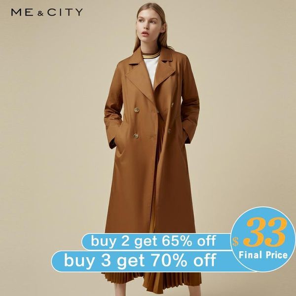 me&city long women coat outerwear clothing office lady coat fashion slim elegant windbreaker 1031, Tan;black
me&city long women coat outerwear clothing office lady coat fashion slim elegant windbreaker 1031, Tan;black