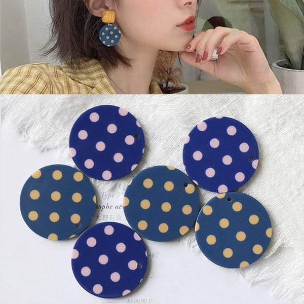 10pcs french retro round dot earrings charms for diy jewelry making accessories blue enamel acrylic single hole pendant findings h jllzga
10pcs french retro round dot earrings charms for diy jewelry making accessories blue enamel acrylic single hole pendant findings h jllzga