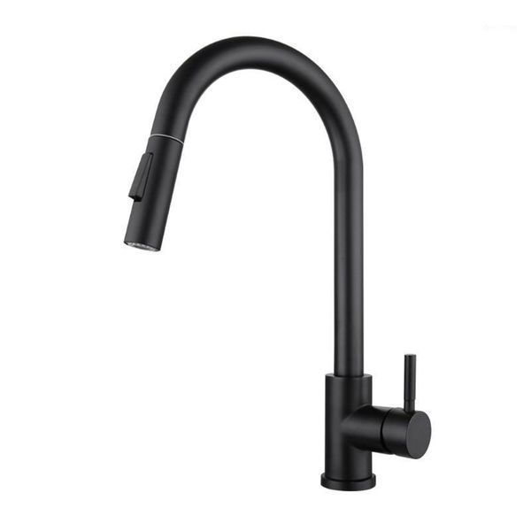 1/2\" stainless steel smart touch kitchen sink faucets with pull down sprayer kit 63ha1
1/2\" stainless steel smart touch kitchen sink faucets with pull down sprayer kit 63ha1
