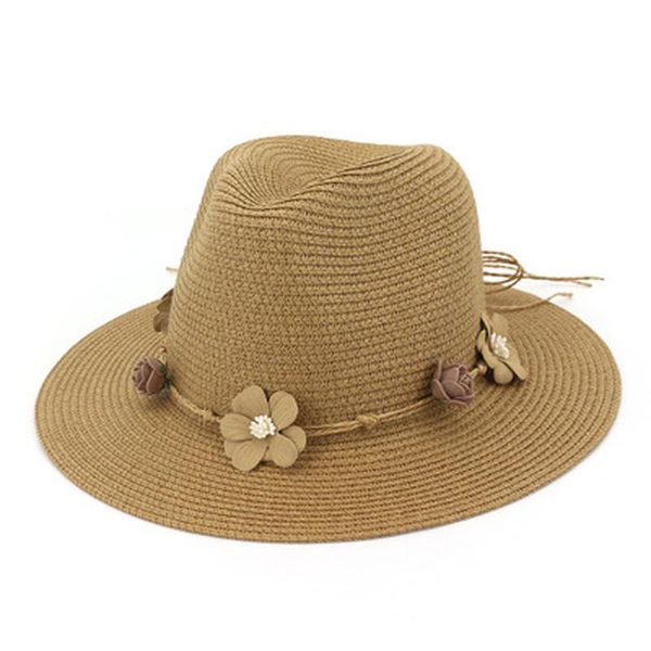 women sun hats straw handmade summer spring band floral elegant jazz caps outdoor beach casual sun protective summer straw hats, Blue;gray
women sun hats straw handmade summer spring band floral elegant jazz caps outdoor beach casual sun protective summer straw hats, Blue;gray
