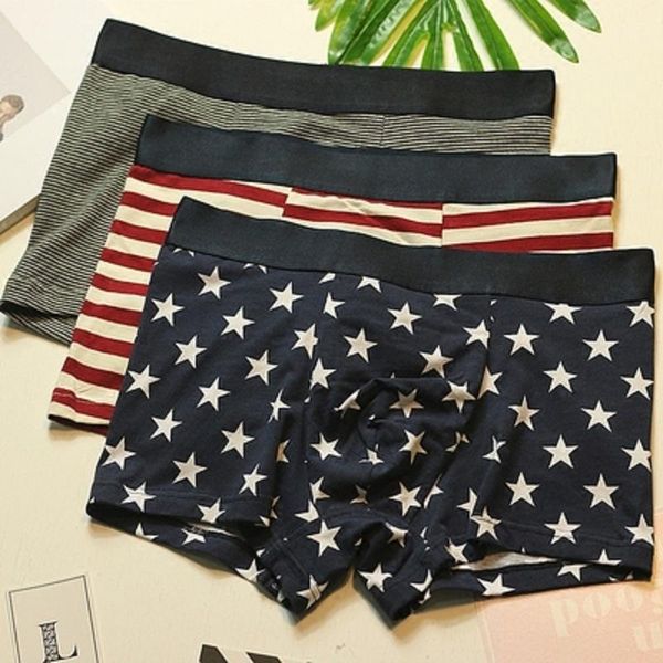 3 pieces /lot men's underwear boxers shorts fashion breathable cotton stripe stars personality sports boys boxer pants1, Black;white
3 pieces /lot men's underwear boxers shorts fashion breathable cotton stripe stars personality sports boys boxer pants1, Black;white