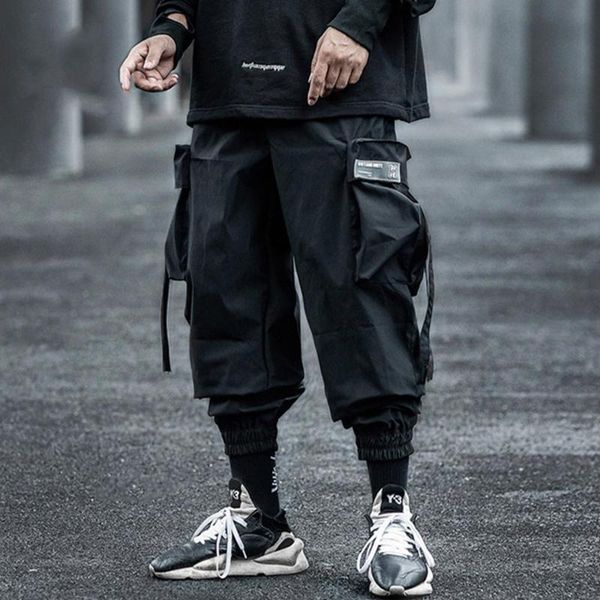 aprilmomo tactical pant man 2020 elastic multi pockets ribbons jogger pants harajuku hip hop men trousers streetwear black
aprilmomo tactical pant man 2020 elastic multi pockets ribbons jogger pants harajuku hip hop men trousers streetwear black
