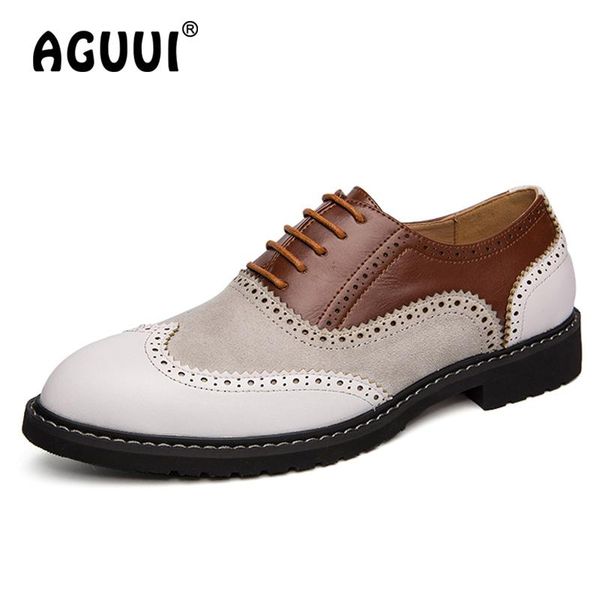 men dress shoes pointed toe brogue shoes wingtip lace-up wedding oxfords business office formal size 38-46, Black
men dress shoes pointed toe brogue shoes wingtip lace-up wedding oxfords business office formal size 38-46, Black