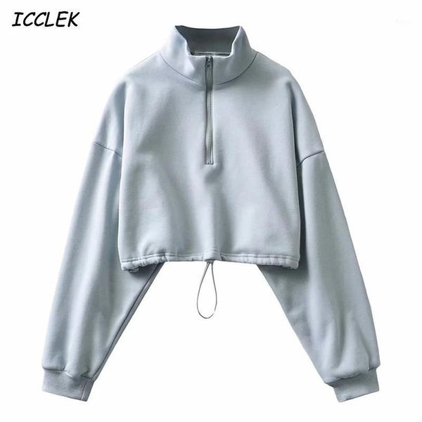 women's hoodies oversize sweatshirts fleece cropped turtleneck sweatsport mujer long sleeve female solid loose zipper streetwear1, Black
women's hoodies oversize sweatshirts fleece cropped turtleneck sweatsport mujer long sleeve female solid loose zipper streetwear1, Black