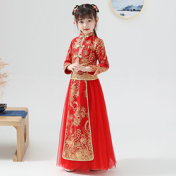 girls hanfu traditional chinese autumn boys hantang dynasty fairy red embroidery hanfu boys sewing clothes dql2253
girls hanfu traditional chinese autumn boys hantang dynasty fairy red embroidery hanfu boys sewing clothes dql2253