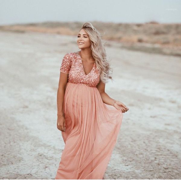 maternity dresses sequins lace v-neck pink for po shoot pregnant woman clothes long-length pography props1, White
maternity dresses sequins lace v-neck pink for po shoot pregnant woman clothes long-length pography props1, White