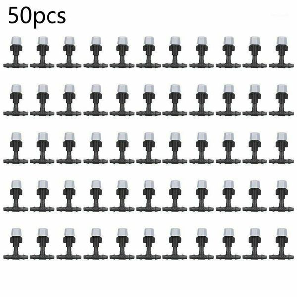 50pcs mist nozzle sprinkler micro garden lawn water spray irrigation system1