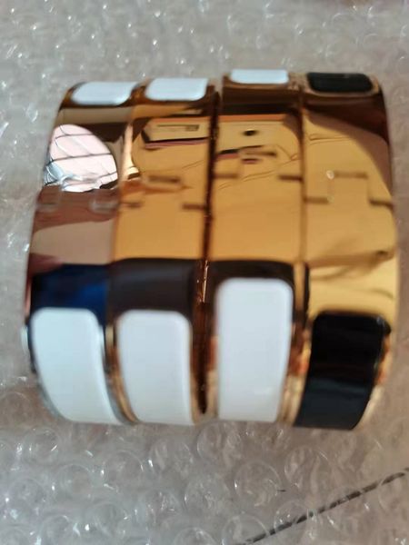 design bangle man mens bracelet designer jewelry 20 color gold buckle bracelets stainless steel 17/19 size for men and woman fashion jewelry, Black
design bangle man mens bracelet designer jewelry 20 color gold buckle bracelets stainless steel 17/19 size for men and woman fashion jewelry, Black