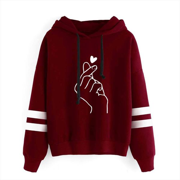 popular sweet cute finger heart love you hip hop sweatshirt spring autumn long sleeve women hoody hoodies outerwears with hat, Black
popular sweet cute finger heart love you hip hop sweatshirt spring autumn long sleeve women hoody hoodies outerwears with hat, Black