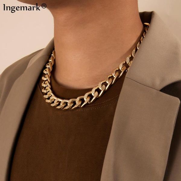 vintage punk big chunky chain necklace collares statement boho hip hop aluminum gold color thick choker necklace women jewelry, Silver
vintage punk big chunky chain necklace collares statement boho hip hop aluminum gold color thick choker necklace women jewelry, Silver