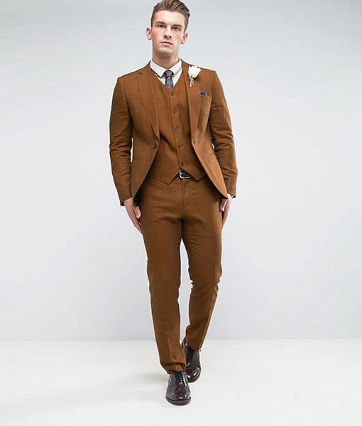 light brown men 3 piece suit wedding tuxedos excellent groom tuxedos notch lapel slim fit men dinner prom blazer(jacket+pants+tie+vest) 816, Black;gray
light brown men 3 piece suit wedding tuxedos excellent groom tuxedos notch lapel slim fit men dinner prom blazer(jacket+pants+tie+vest) 816, Black;gray