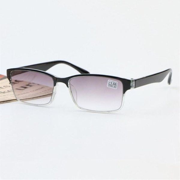 Fashion Women Square Reading Glasses Men Progressive Gradient Grey Lenses Plastic Black Frame Hyperopia 1.0-4.0 R153, White;black
Fashion Women Square Reading Glasses Men Progressive Gradient Grey Lenses Plastic Black Frame Hyperopia 1.0-4.0 R153, White;black