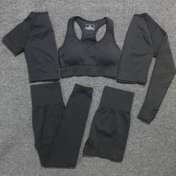 yoga outfits 5pc/set women vital seamless set fitness short sleeve long crop shirts running leggings shorts workout clothes gym, White;red
yoga outfits 5pc/set women vital seamless set fitness short sleeve long crop shirts running leggings shorts workout clothes gym, White;red