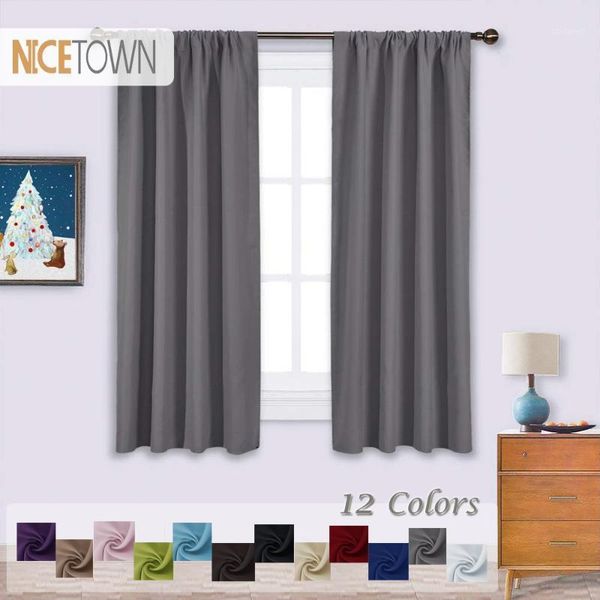 nicetown room darkening blackout curtains drapes thermal insulated solid rod pocket blackout draperies/panels for home decor1
nicetown room darkening blackout curtains drapes thermal insulated solid rod pocket blackout draperies/panels for home decor1