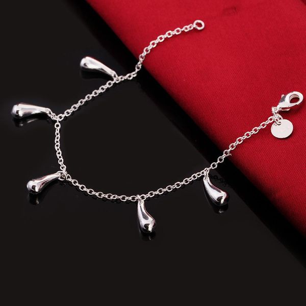 new arrive beautiful silver bracelet noble drop pendant chain fashion wedding cute lady nice women bracelet jewelry lh019 h bbyonq, Black
new arrive beautiful silver bracelet noble drop pendant chain fashion wedding cute lady nice women bracelet jewelry lh019 h bbyonq, Black