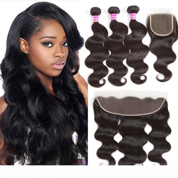 10a body wave brazilian virgin hair wefts with closure natural color bundles with frontal human hair extensions weaves body wave, Black
10a body wave brazilian virgin hair wefts with closure natural color bundles with frontal human hair extensions weaves body wave, Black