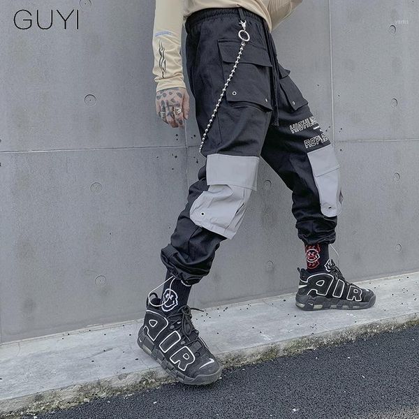letter japan style pockets cargo pants 3m reflective for men hip hop male tatical trousers joggers casual streetwear men's pants1, Black
letter japan style pockets cargo pants 3m reflective for men hip hop male tatical trousers joggers casual streetwear men's pants1, Black