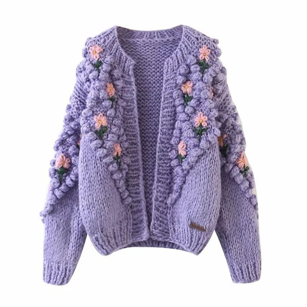 za 2020 embroidery knitted sweater women cardigan beharajuku flower pull femme hiver leisure time coat truien dames autumn, Tan;black
za 2020 embroidery knitted sweater women cardigan beharajuku flower pull femme hiver leisure time coat truien dames autumn, Tan;black