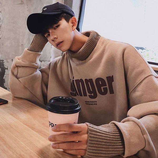 2021 new male cashmere sweater hong kong superior style autumn winter student pieces loose and thick turtleneck c eoui, Black
2021 new male cashmere sweater hong kong superior style autumn winter student pieces loose and thick turtleneck c eoui, Black