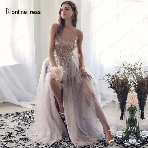 party dresses bbonlinedress luxury prom dress 2021 beaded a-line spaghetti strap transparent evening long formal gowns vestidos, White;black
party dresses bbonlinedress luxury prom dress 2021 beaded a-line spaghetti strap transparent evening long formal gowns vestidos, White;black