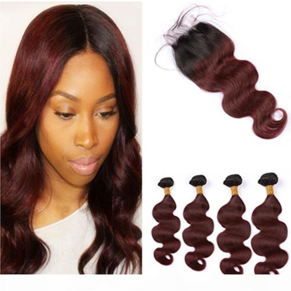 burgundy ombre human hair bundles and closure #1b 99j body wave peruvian virgin hair weaves with closure ombre wine red lace closure 4x4&quo, Black;brown
burgundy ombre human hair bundles and closure #1b 99j body wave peruvian virgin hair weaves with closure ombre wine red lace closure 4x4&quo, Black;brown