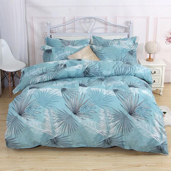 bedding set leaf printed bed linen polyester duvet cover set with quilt cover sheet pillowcase single/double/ size
bedding set leaf printed bed linen polyester duvet cover set with quilt cover sheet pillowcase single/double/ size