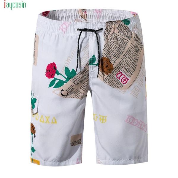 men's shorts jaycosin beach style sports pants men fashion vintage drawstring jogger print los pantalones quick drying, White;black
men's shorts jaycosin beach style sports pants men fashion vintage drawstring jogger print los pantalones quick drying, White;black