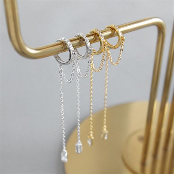 februaryfrost brand designer 100% 925 sterling silver round zircon circle with tassel pendant stud earrings for women fashion designer
februaryfrost brand designer 100% 925 sterling silver round zircon circle with tassel pendant stud earrings for women fashion designer