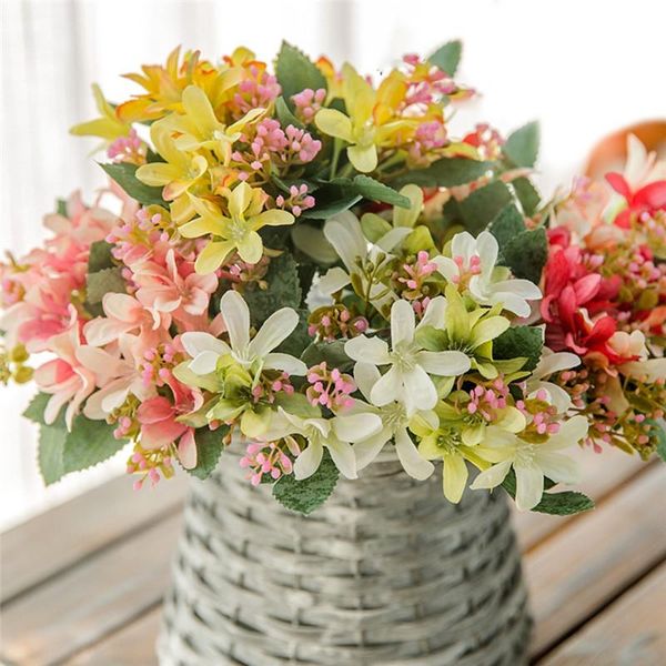 imixlot 5 heads/bouquet narcissus lily artificial flower home decoration diy fake flower for wedding party decor
imixlot 5 heads/bouquet narcissus lily artificial flower home decoration diy fake flower for wedding party decor