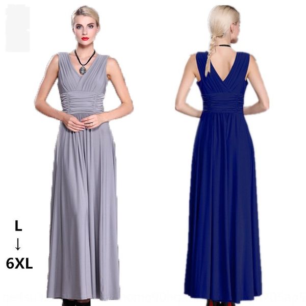 2019 sleeveless large size women's 2019 dress sleeveless large size women's dress ta33h, Black;gray