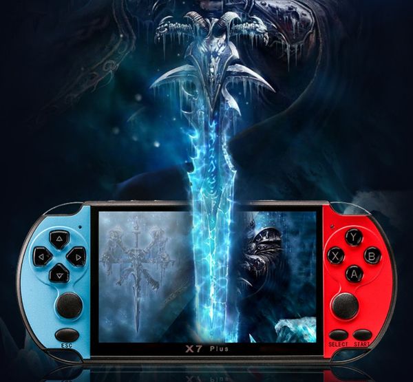 5.1 inch hd screen 8g rom x7 plus double rocker handheld game player retro handheld game console 32/64/128 bit video mp5 md sfc gba pap game
5.1 inch hd screen 8g rom x7 plus double rocker handheld game player retro handheld game console 32/64/128 bit video mp5 md sfc gba pap game