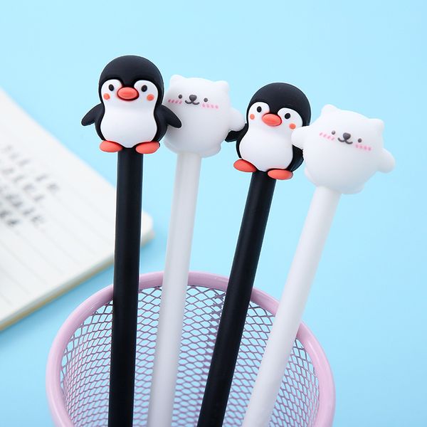 kawaii penguin 0.5mm gel pen creative cartoon black blue ink gel pens cute rubber school office supplies student stationery gift
kawaii penguin 0.5mm gel pen creative cartoon black blue ink gel pens cute rubber school office supplies student stationery gift