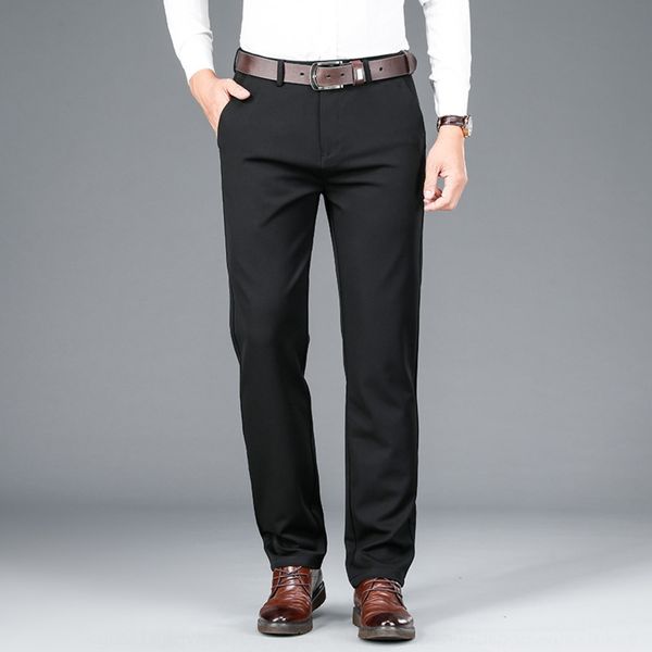 high grade business trousers autumn and winter casual pants new high waist straight tube loose men's casual pants middle aged fashionab, Blue
high grade business trousers autumn and winter casual pants new high waist straight tube loose men's casual pants middle aged fashionab, Blue