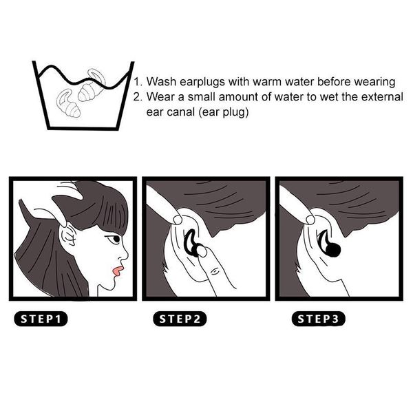 1 pair earplugs protective ear plugs soft sile waterproof anti-noise earphones protector for travel sleep and jllvji
1 pair earplugs protective ear plugs soft sile waterproof anti-noise earphones protector for travel sleep and jllvji