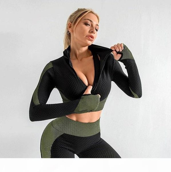 autumn fashion brand designer womens yoga suit three piece set long sleeve leggings bra sportwear gymshark fitness sports clothes runner set, Gray
autumn fashion brand designer womens yoga suit three piece set long sleeve leggings bra sportwear gymshark fitness sports clothes runner set, Gray