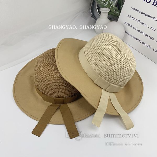 kids woven wide-brimmed straw hats summer girls bows big brim flat-cap children lafite grass weaving sunhats holiday beach caps visor q5041, Yellow
kids woven wide-brimmed straw hats summer girls bows big brim flat-cap children lafite grass weaving sunhats holiday beach caps visor q5041, Yellow