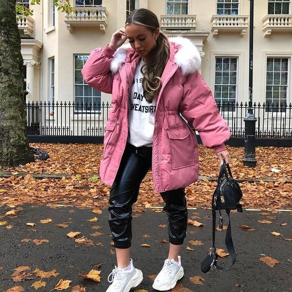 meiyangyoung fax fur hooded winter women parkas pockets thick warm women's down jacket 2020 female outerwear1, Black
meiyangyoung fax fur hooded winter women parkas pockets thick warm women's down jacket 2020 female outerwear1, Black