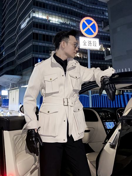 daio ethan korean american casual waist pocket hunting versatile men's british jacket
daio ethan korean american casual waist pocket hunting versatile men's british jacket