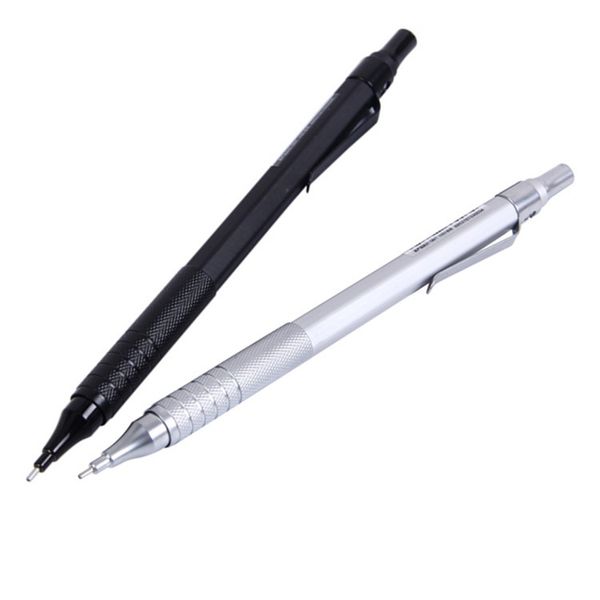automatic drafting pencil 0.5mm lead size metallic black sliver barrel mechanical pencil 1 piece
automatic drafting pencil 0.5mm lead size metallic black sliver barrel mechanical pencil 1 piece