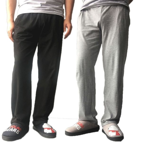 men's lounge pants soft 100%cotton sleep bottoms long trousers loose casual pajamas summer homewear 201125, Black;brown
men's lounge pants soft 100%cotton sleep bottoms long trousers loose casual pajamas summer homewear 201125, Black;brown