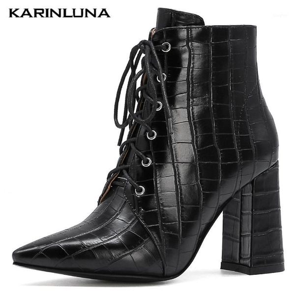 boots karin high fashion autumn short plush solid cross-tied women shoes casual faux leather pointed toe square heels ankle boots1, Black
boots karin high fashion autumn short plush solid cross-tied women shoes casual faux leather pointed toe square heels ankle boots1, Black