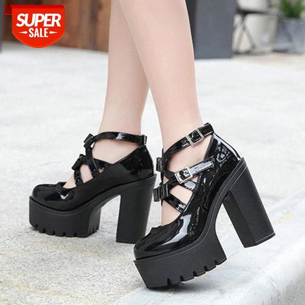 lucyever fashion double buckle super high heels shoes women party platform pumps woman patent leather ladies chunky shoes #ly0d, Black
lucyever fashion double buckle super high heels shoes women party platform pumps woman patent leather ladies chunky shoes #ly0d, Black