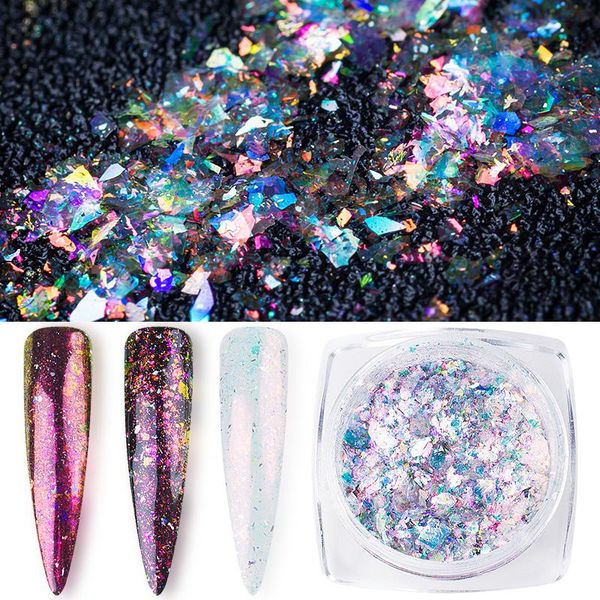nail glitter chameleon holographic flakes 0.2g laser powder flakies sequins paillette manicure art decorations, Silver;gold
nail glitter chameleon holographic flakes 0.2g laser powder flakies sequins paillette manicure art decorations, Silver;gold