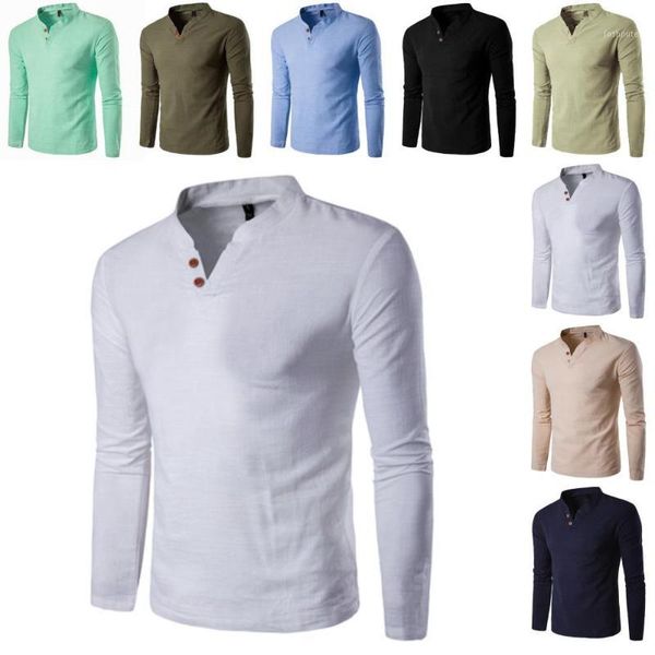 men chinese style buttons v-neck long sleeve stand collar cotton linen shirt men shirt slim fits 8 colors male dress shirts1, White;black
men chinese style buttons v-neck long sleeve stand collar cotton linen shirt men shirt slim fits 8 colors male dress shirts1, White;black