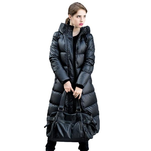 winter jackets women 90% white duck down parkas down jacket women hooded coats long warm casual female snow outwear waterproof, Black
winter jackets women 90% white duck down parkas down jacket women hooded coats long warm casual female snow outwear waterproof, Black
