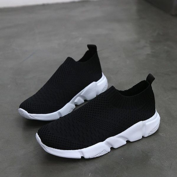 plus size women casual knitting sock sneakers stretch flat platform fashion ladies slip on shoes female leisure footwear, Black
plus size women casual knitting sock sneakers stretch flat platform fashion ladies slip on shoes female leisure footwear, Black
