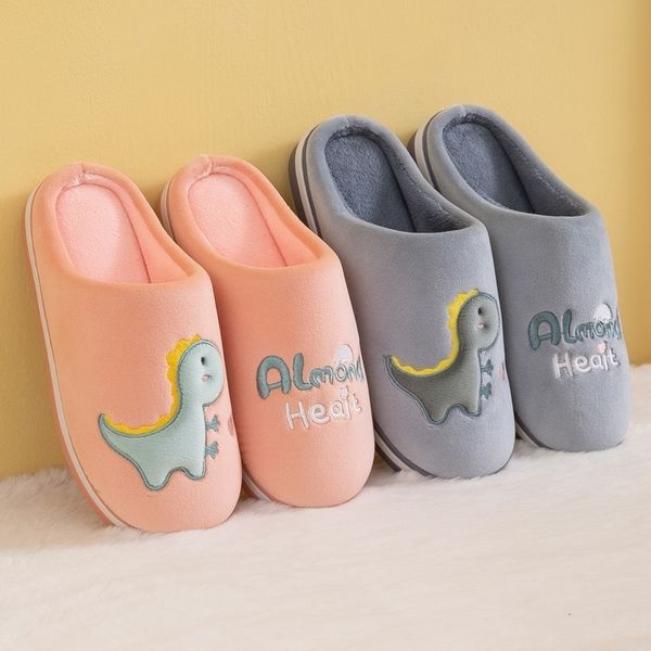 winter slippers comfortable warm shoes female cartoon dinosaur thick soft sole indoor bedroom home couple women men slippers y201026, Black
winter slippers comfortable warm shoes female cartoon dinosaur thick soft sole indoor bedroom home couple women men slippers y201026, Black