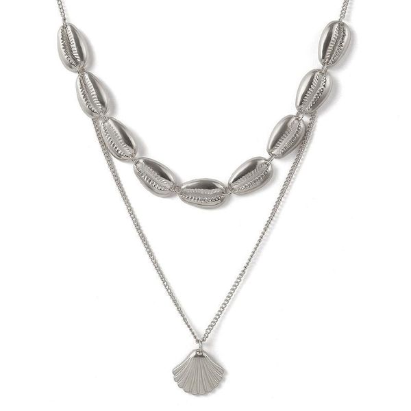 2021 shell necklace choker kolye bohemia shell necklace female chain sautoir clavicle collares collier women sale, Silver
2021 shell necklace choker kolye bohemia shell necklace female chain sautoir clavicle collares collier women sale, Silver