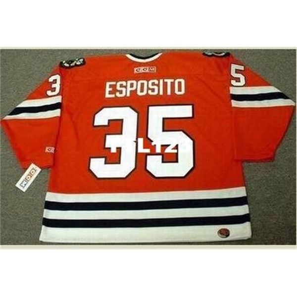 740s #35 tony esposito chicago blackhawks 1977 ccm retro away hockey jersey or custom any name or number retro jersey, Black
740s #35 tony esposito chicago blackhawks 1977 ccm retro away hockey jersey or custom any name or number retro jersey, Black