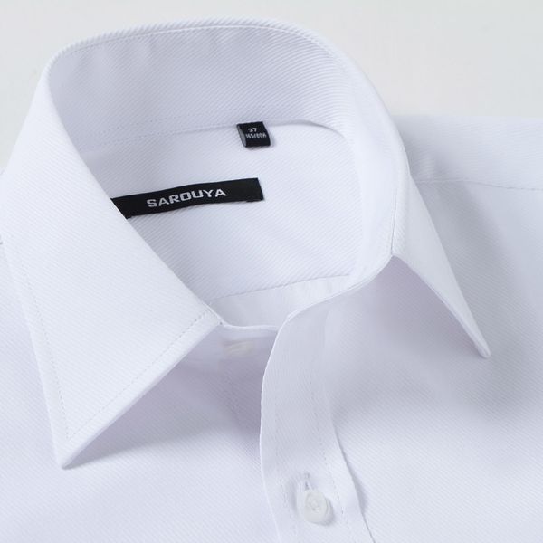classic men's spread collar french cuff dress shirts pocket-less design standard-fit long sleeve twill banquet wedding shirt 201124, White;black
classic men's spread collar french cuff dress shirts pocket-less design standard-fit long sleeve twill banquet wedding shirt 201124, White;black